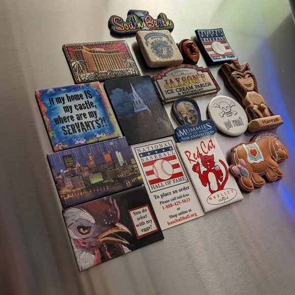 MAKE OFFER: Assorted Refrigerator Magnets - Picture 9 of 12